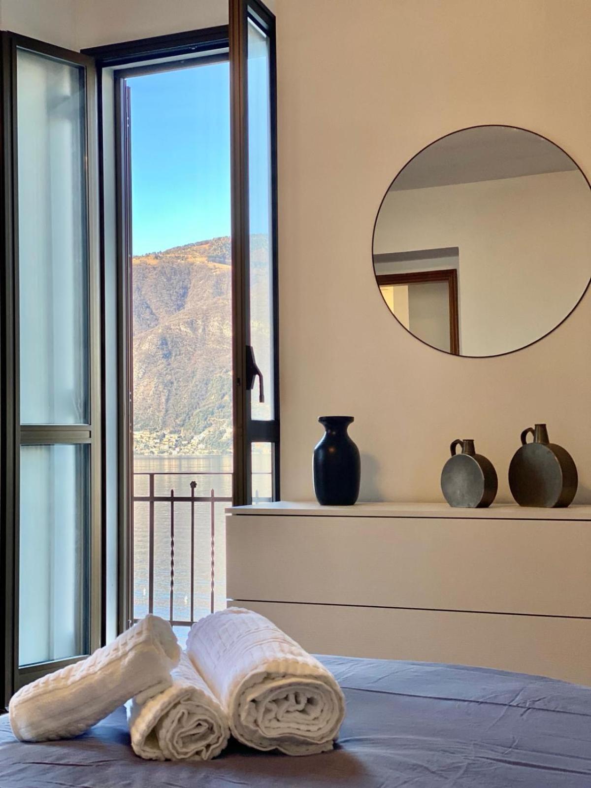 Tiziana Lake Como View Terraces Apartman Lezzeno Kültér fotó